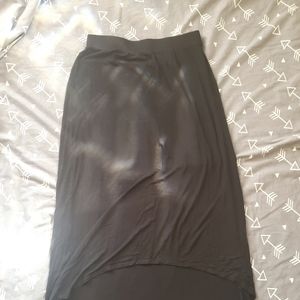 Black skirt